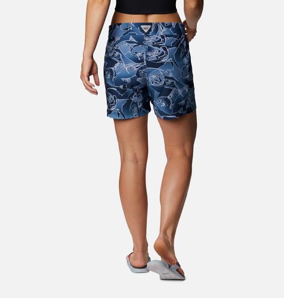 Columbia PFG Tidal II Shorts Navy For Women's NZ8932 New Zealand